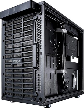 Корпус Fractal Design Define Nano S Black Window для ігрового ПК, міні-тауер з боковим вікном, чорний
