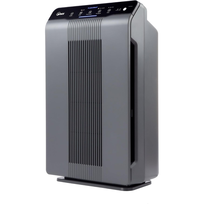 Очищувач повітря Winix 5300-2 з технологією PlasmaWave для алергіків та курців, CADR 390м³/год, до 99м², датчик якості повітря, нічний режим, чорний