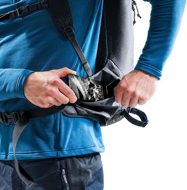 Рюкзак для скелетур Deuter Updays 20 л, легкий, чорний