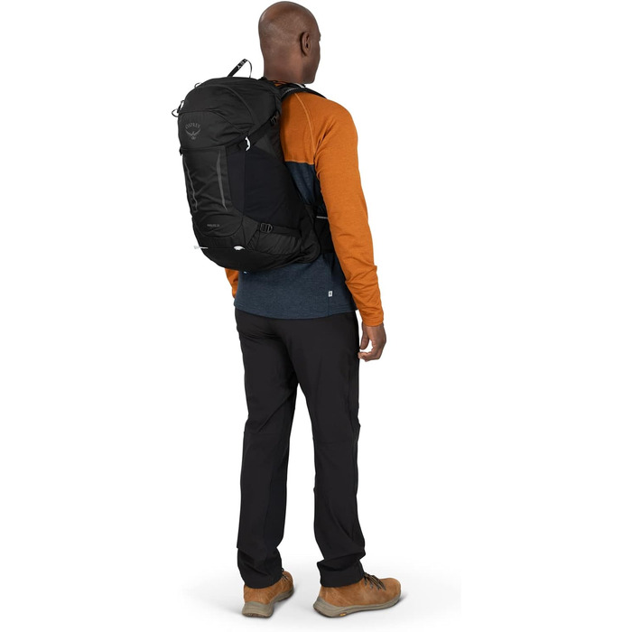 Рюкзак Osprey Hikelite 28 л чорний M-L для туризму