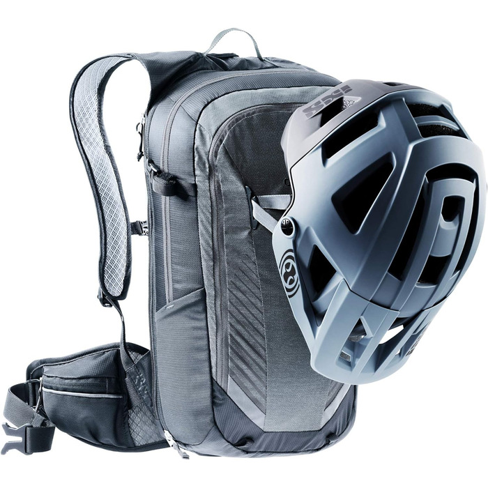 Велосипедний рюкзак Deuter Compact EXP 14, графітово-чорний