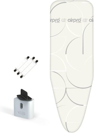 Чохол для прасувальної дошки Airpro By Widex, 6-шаровий, XL (до 125x50 см), універсальний, для парових прасок, швидке прасування, вироблено в Європі
