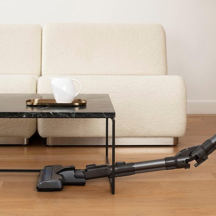 Акумуляторний пилосос H.Koenig PowerFlex+ 2-в-1 UPX26, складаний, безмішковий, до 40 хв, 220 Вт, 3 режими, легкий, ергономічний
