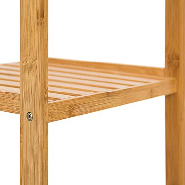 Бамбукова полиця для ванної Relaxdays, 3 яруси, 79x33x33 см, натуральне дерево, для кухні та ванної кімнати