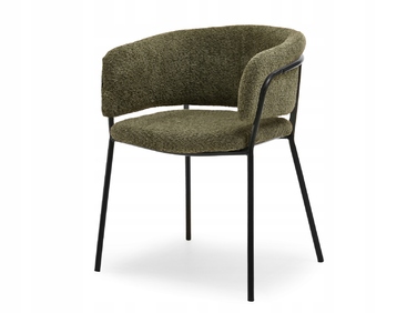 Стілець Mebel-Partner, оббивка тканина, зелений, 1 шт.