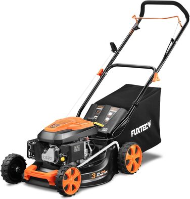 Бензокоса FUXTEC 3в1 FX-RM4646ECO: 3,5PS, 46 см, 50л кошик, мульчування, 25 кг