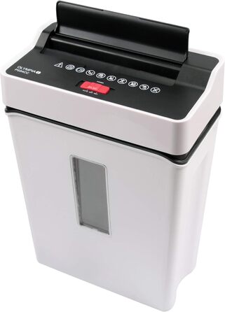 Шредер Olympia PS 54 CC Profi Aktenvernichter: безпечний знищення документів, P4, для офісу, з кошиком, білий
