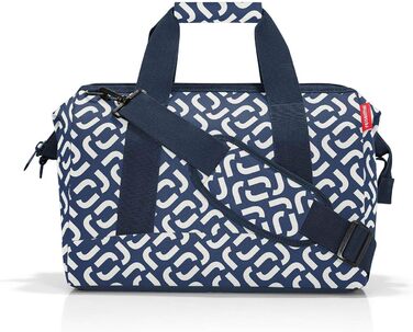 Сумка Reisenthel Allrounder M Signature Navy, універсальна, сучасний дизайн