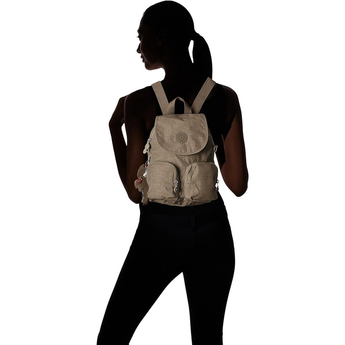 Жіночий рюкзак Kipling Firefly Up, бежевий, 22x31x14 см