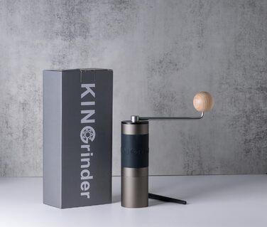 KINGrinder K1 - ручна кавомолка з 140 рівнями помелу для Aeropress, French Press, Drip, Espresso (20-25г)