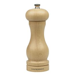 Перцемолка Cole & Mason HA0624P Beech Capstan Precision+, натуральний бук, 165 мм