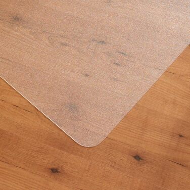Підкладка під крісло Floortex з полікарбонату з виступом, 134,6 x 121,9 см, для твердих підлог і килимової плитки