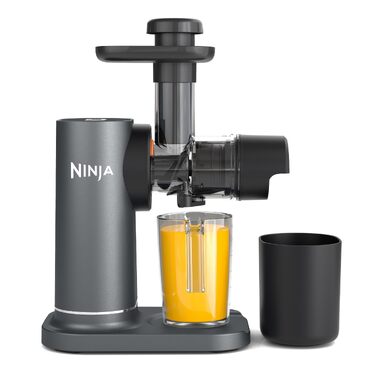 Шнекова соковижималка Ninja Cold Press для овочів та фруктів, сіра, модель JC151EU