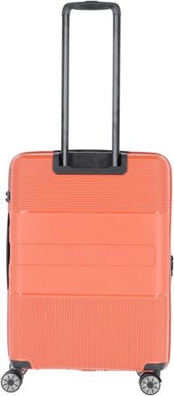 Жорсткий валізний чемодан Travelite WAAL M 65 см, теракота, 4 колеса, з розширенням і TSA замком, екологічна підкладка, 65-75 л