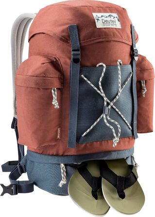 Рюкзак Deuter Wengen Vintage 25 л, червоно-синій, міський