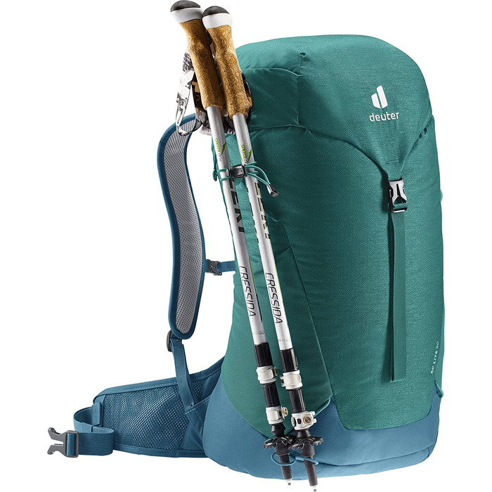Унісекс туристичний рюкзак Deuter AC Lite 30 л, Alpinegreen-arctic