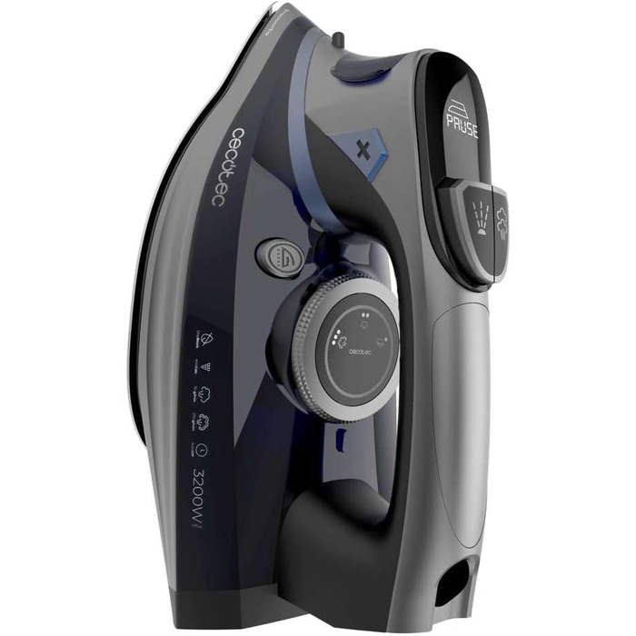 Бездротова праска Cecotec IronHero 3100 Вт, парова, 35 г/хв, підошва Turbo Slide, автовідключення