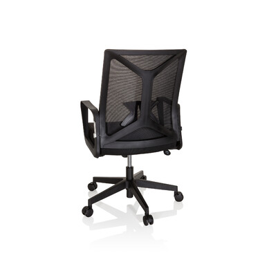 Офісне крісло / поворотне крісло ENCO Mesh Black Foldable hjh OFFICE