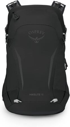 Рюкзак Osprey Hikelite 18 л, унісекс, чорний, універсальний розмір, для туризму