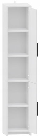 Стелаж Matkam, білий, 36 см x 183,5 см x 35,9 см