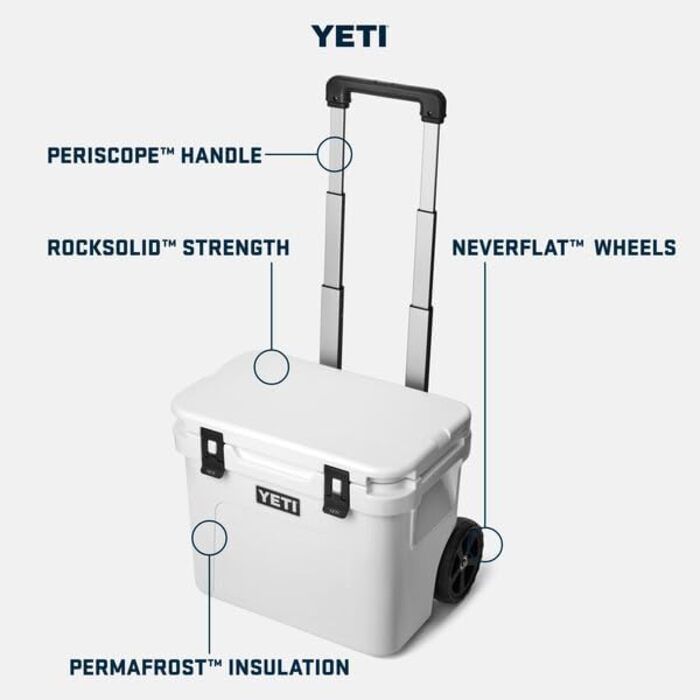 YETI Roadie 32 – колісна сумка-холодильник, ізольований хард-кулер (Key Lime)