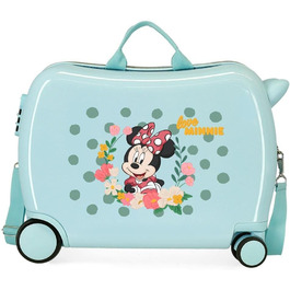 Дитяча валіза Disney Minnie Golden Days, бірюзова, 50x38x20 см