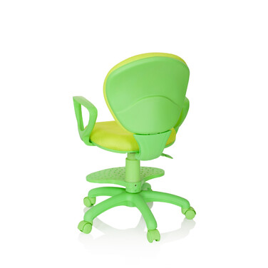 Дитячий стілець / дитячий письмовий стілець KID COLOUR тканина зелений hjh OFFICE