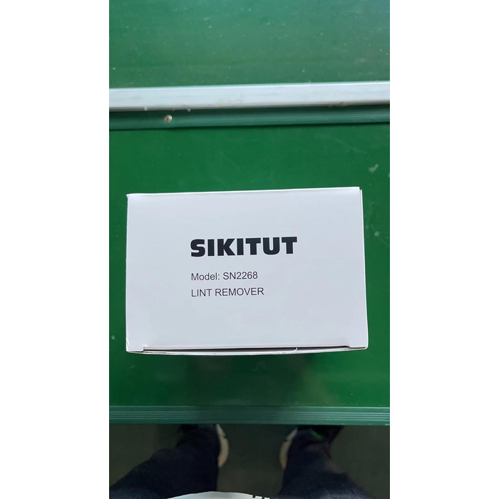 Електрична машинка для видалення катишків SIKITUT, 6 лез, USB зарядка, для різних тканин, з 2 запасними лезами та антистатичною щіткою, синя