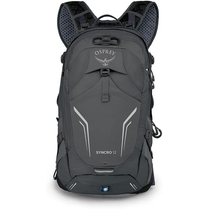 Велосипедний рюкзак Osprey Syncro 12, сірий, 12 л