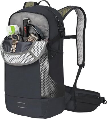 Рюкзак Jack Wolfskin Moab Jam Pro 24.5 для велосипедистів, універсальний, чорний