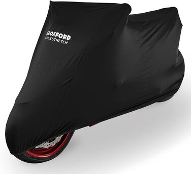 Чохол для мотоцикла OXFORD PROTEX Premium Stretch, чорний, розмір M, для внутрішнього використання