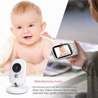 Відеоняня GHB Babyphone з камерою, 3.2