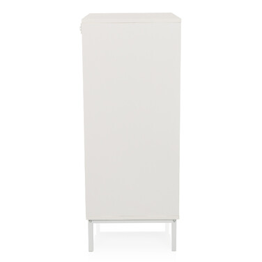 Буфет / комод BJORDAL 55x40x100 см 5 шухляд білий hjh LIVING