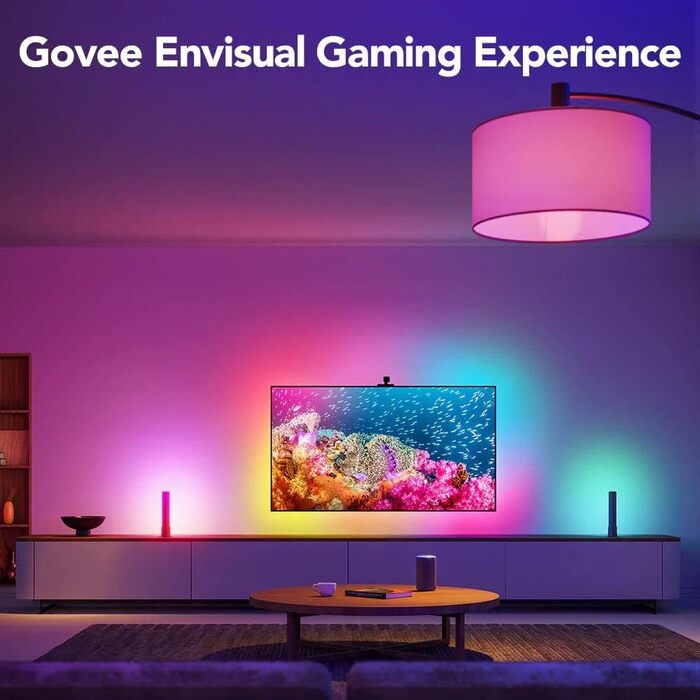 Розумний комплект підсвічування Govee DreamView Pro: LED-стрічка та світлові панелі з камерою синхронізації, USB