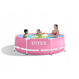 Дитячий круглий каркасний басейн Intex 28290, 244x76 см