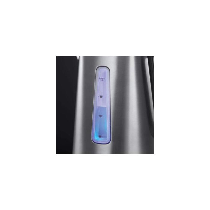 Електричний чайник Russell Hobbs Luna 23211-70 з нержавіючої сталі, 1.7 л, 2400 Вт, сірий