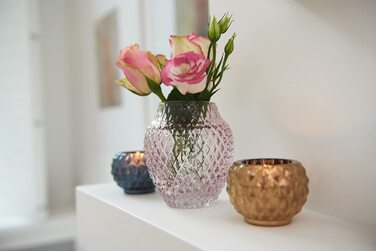 Ваза LEONARDO HOME POESIA 22,5 см, скло, рожева