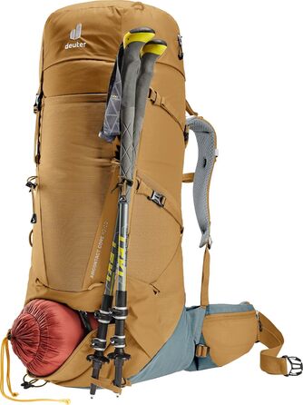 Рюкзак Deuter Aircontact Core 40+10 л для трекінгу, унісекс, мигдально-бірюзовий