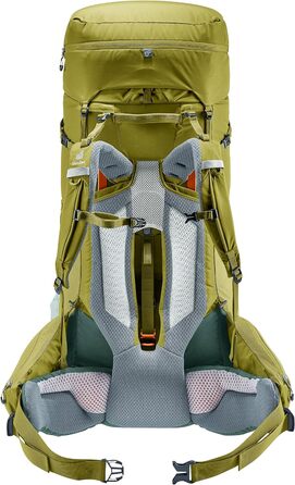 Туристичний рюкзак Deuter Aircontact Core 70+10 л, зелений (2024), для трекінгу