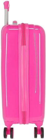Дитяча валіза Disney Minnie Mouse, рожева, 34x55x20 см, ABS, кодовий замок, 34 л, 2,6 кг, 4 подвійні колеса, ручна поклажа
