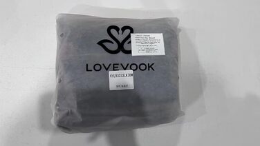 LOVEVOOK Дорожня сумка для жінок, велика водонепроникна сумка для подорожей, ручна поклажа, спортивна сумка, клінічна та лікарняна сумка для пологового будинку, чорна, розмір L