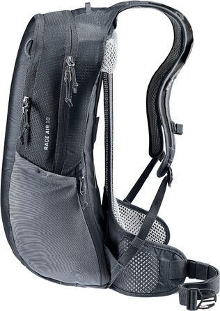 Велосипедний рюкзак Deuter Race Air 10, чорний, 10 л