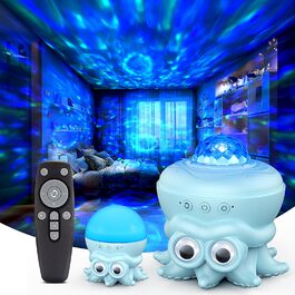 Проєктор зоряного неба SUPPOU LED з пультом ДК для дому, вечірок, дітей та дорослих - сучасний нічник