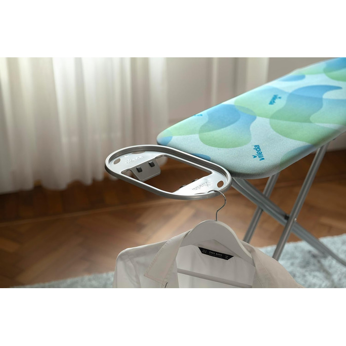 Праскавальна дошка Vileda Smart, 114x34 см, регульована висота 75-91 см, синя
