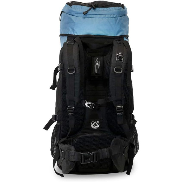 Рюкзак outdoorer Backpacker 4 Continents 85+10 л з фронтальним відкриттям і дощовиком для подорожей, трекінгу та бекпекінгу