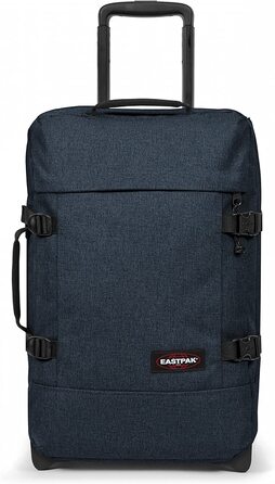 Валіза Eastpak TRANVERZ S 42 л, 51×32,5×23 см, синя джинсова