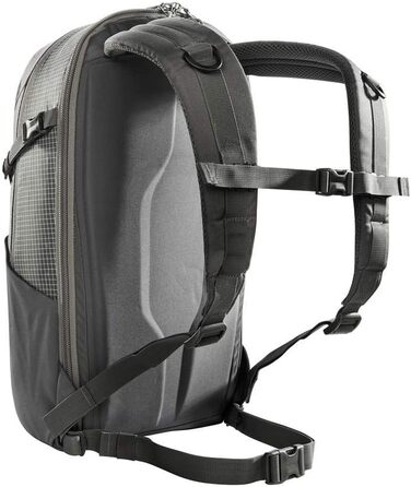 Тактичний рюкзак Tasmanian Tiger TT City Daypack 20 літрів, молле, замок, для поліції та спецслужб, титановий сірий