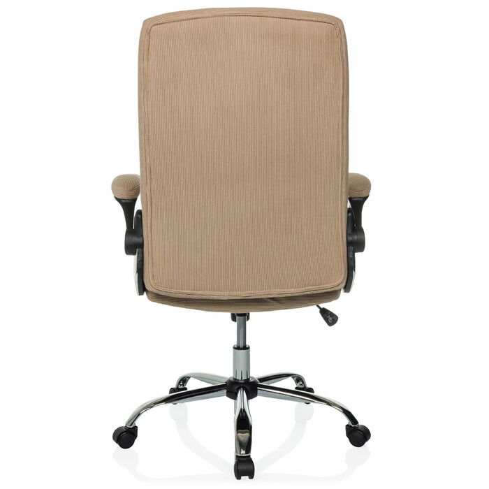 Крісло для керівника RELAX WD 100 тканина вельвет бежевий MyBuero