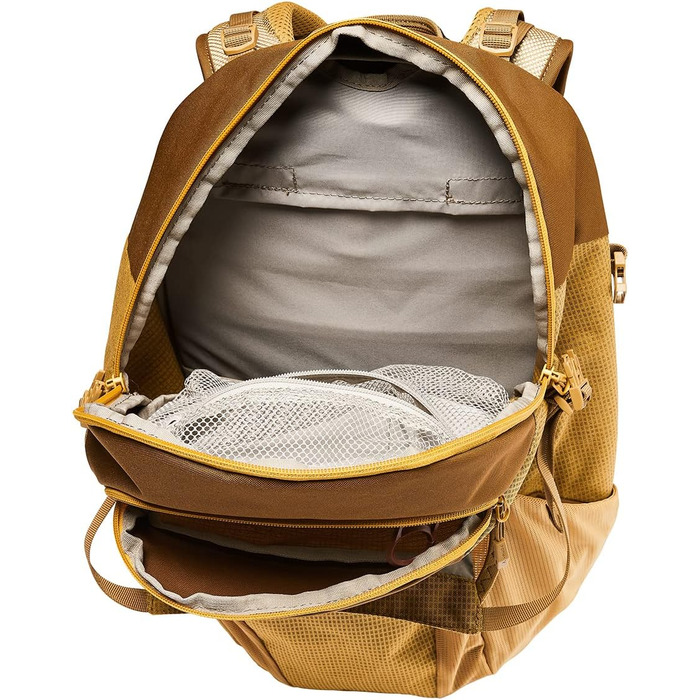 Рюкзак для туризму VAUDE Neyland Zip 20 л, зручна застібка-блискавка, універсальний розмір, жовтий