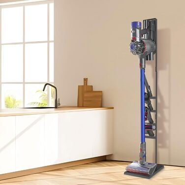 Підставка для пилососа OUTBROS, сумісна з Dyson Gen5, V15s, V15, V12 Slim, V11, V10, V8, V7, V6, металева стійка без свердління, чорна
